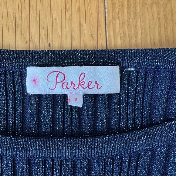 Parker blue sparkle sweater - Picture 2 of 3